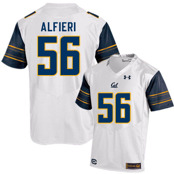 Men #56 Andy Alfieri Cal Bears College Football Jerseys Sale-White - Click Image to Close